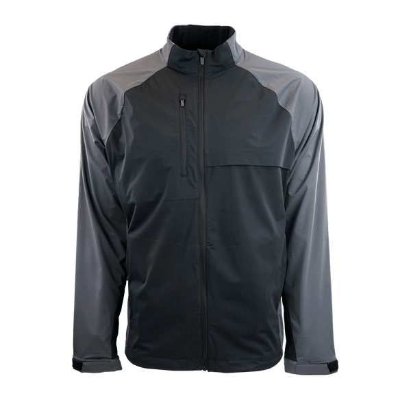Greg Norman Outerwear S / Black Greg Norman - Mens Weatherknit Full Zip Jacket