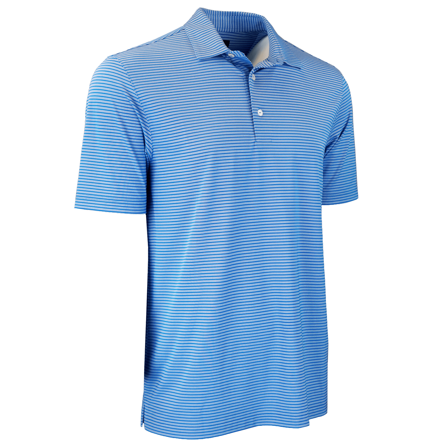 Greg Norman - Men's Freedom Micro Pique Stripe Polo – Threadfellows
