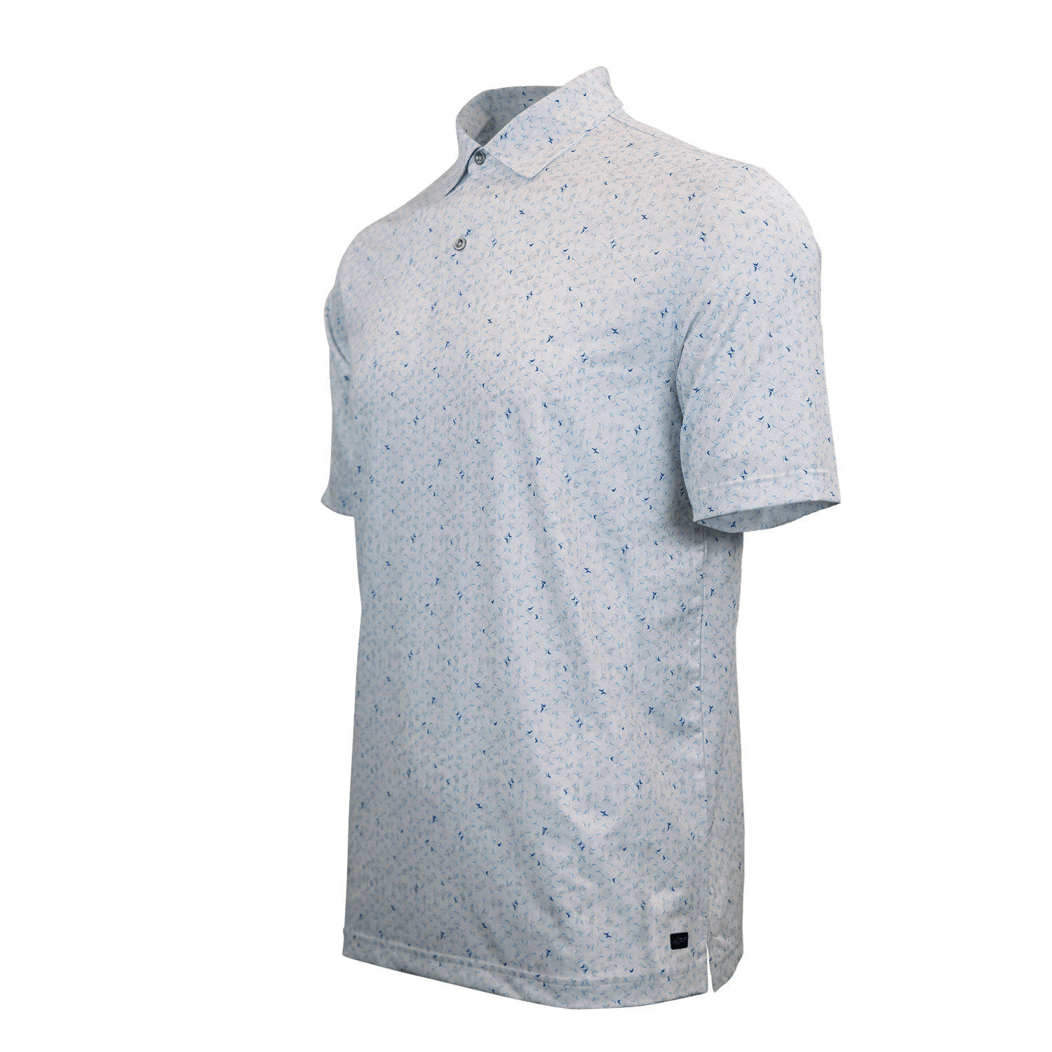 Greg Norman - Men's Scattered Shark Tail Polo – Threadfellows