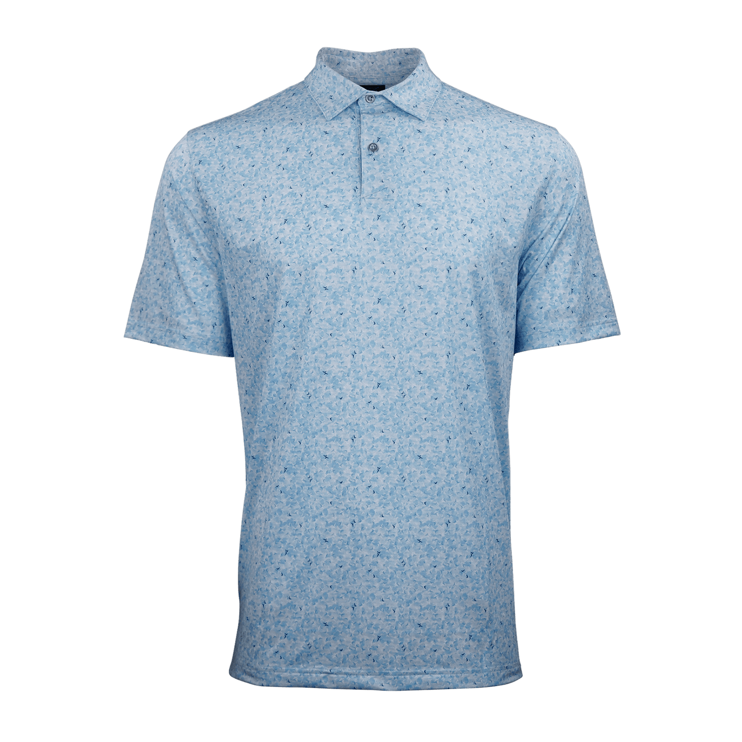 Greg Norman Polos S / Cloud Greg Norman - Men's Scattered Shark Tail Polo
