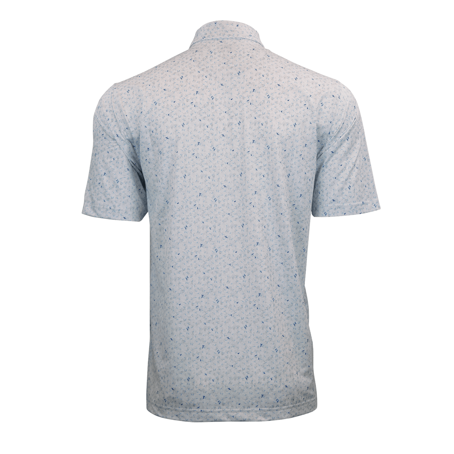 Greg Norman Polos S / White Greg Norman - Men's Scattered Shark Tail Polo