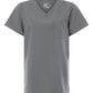 Hanes Scrubs S / Grey Hanes - Women's V-Neck 1 Pocket Scrub Top