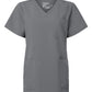 Hanes Scrubs S / Grey Hanes - Women's V-Neck 3-Pocket Scrub Top