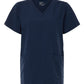 Hanes Scrubs S / Navy Hanes - Women's V-Neck 3-Pocket Scrub Top