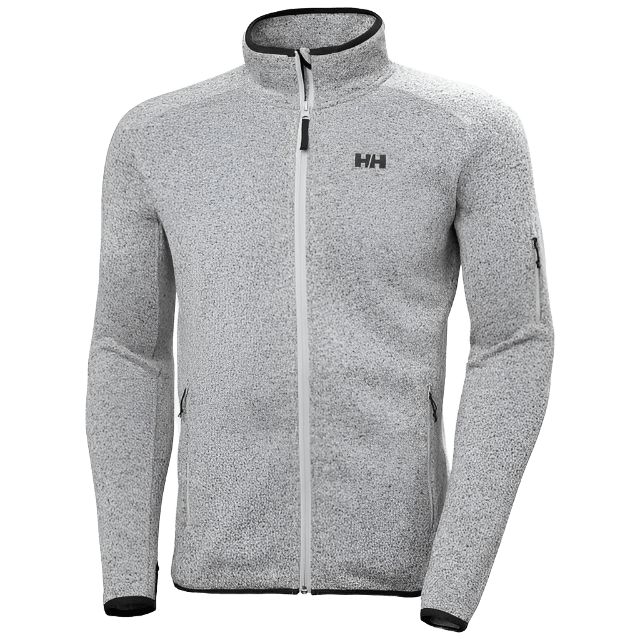 Helly Hansen Fleece S / Grey Fog Helly Hansen - Men's Varde Fleece Jacket 2.0