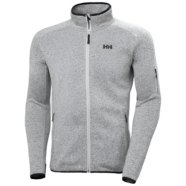 Helly hansen outlets gray fleece jackets