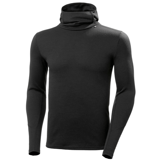 Helly Hansen Layering S / Black Helly Hansen - Men's Lifa Merino Midweight Hoodie