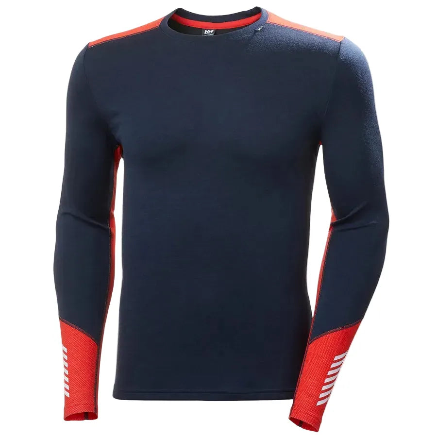 Helly Hansen Layering S / Navy Helly Hansen - Men's Lifa Merino Midweight Crew