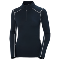 Helly Hansen Layering XS / Navy Helly Hansen - Women's Lifa Merino Midweight 1/2 Zip