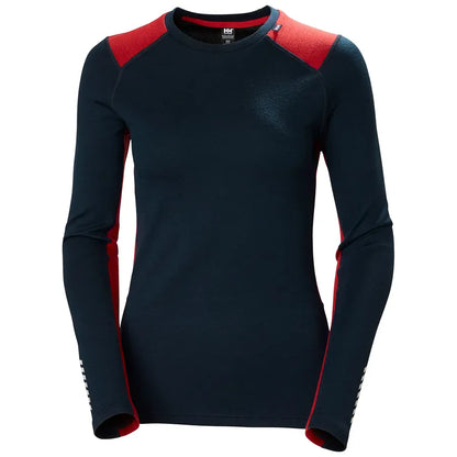 Helly Hansen Layering XS / Navy Helly Hansen - Women's Lifa Merino Midweight Crew
