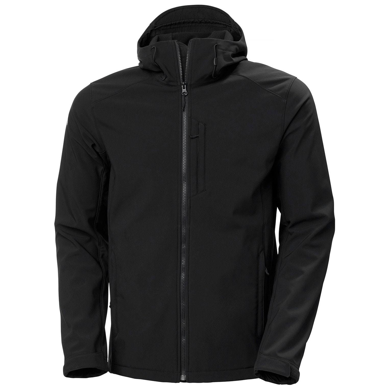 Helly Hansen Outerwear S / Black Helly Hansen - Men's Paramount Hooded Softshell Jacket