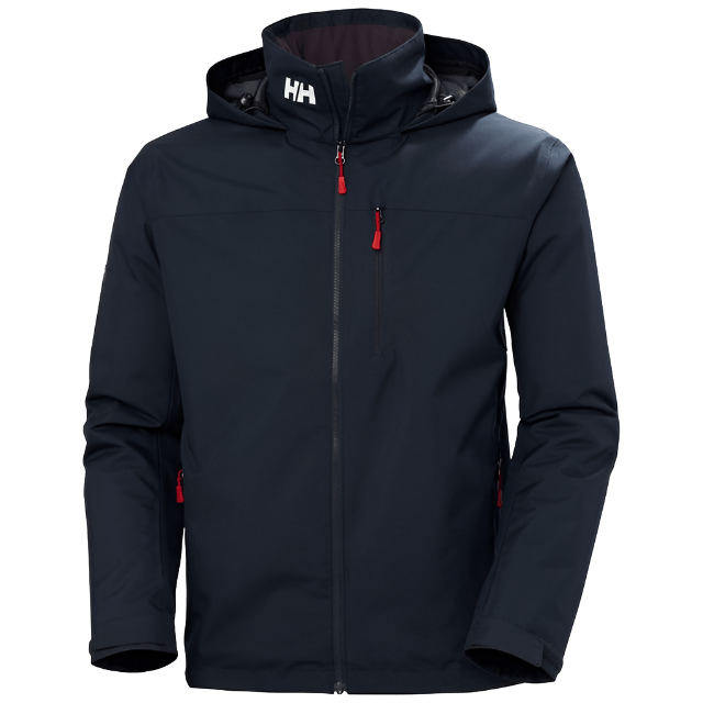 Helly Hansen Outerwear S / Navy Helly Hansen - Men's Crew Hooded Midlayer Jacket 2.0