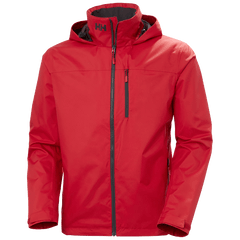 Helly Hansen Outerwear S / Red Helly Hansen - Men's Crew Hooded Jacket 2.0