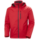 Helly Hansen Outerwear S / Red Helly Hansen - Men's Crew Hooded Jacket 2.0