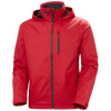 Helly Hansen Outerwear S / Red Helly Hansen - Men's Crew Hooded Jacket 2.0