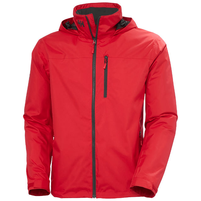 Helly Hansen Outerwear S / Red Helly Hansen - Men's Crew Hooded Midlayer Jacket 2.0