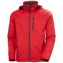 Helly Hansen Outerwear S / Red Helly Hansen - Men's Crew Hooded Midlayer Jacket 2.0