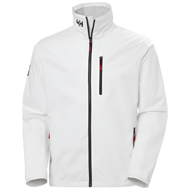 Helly Hansen Outerwear S / White Helly Hansen - Men's Crew Jacket 2.0