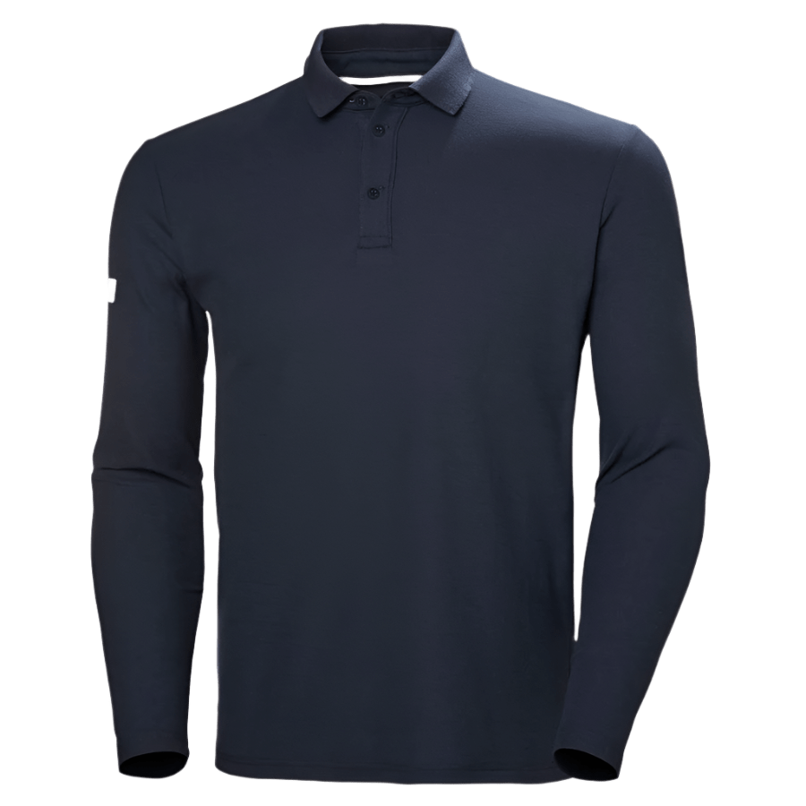 Helly Hansen - Men's Crewline Long Sleeve Polo – Threadfellows Helly Hansen - Men's Crewline Long Sleeve Polo – Threadfellows