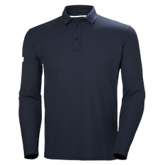 Helly Hansen Polos S / Navy Helly Hansen - Men's Crewline Long Sleeve Polo