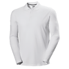 Helly Hansen Polos S / White Helly Hansen - Men's Crewline Long Sleeve Polo