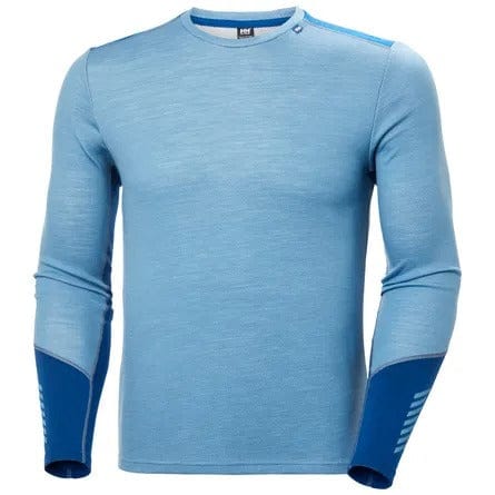 Helly Hansen T-shirts S / Blue Fog Helly Hansen - Men's Lifa Merino Midweight Crew
