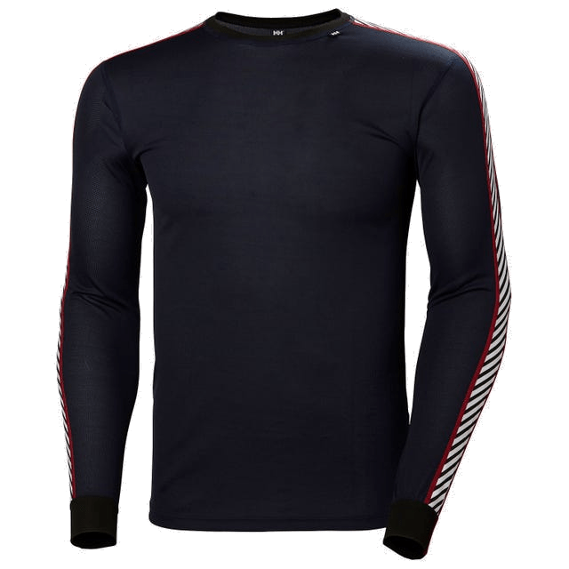 Helly Hansen T-shirts S / Navy Helly Hansen - Men's Lifa Stripe Crew
