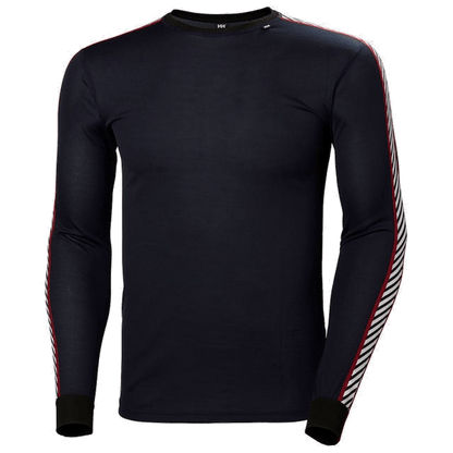 Helly Hansen T-shirts S / Navy Helly Hansen - Men's Lifa Stripe Crew