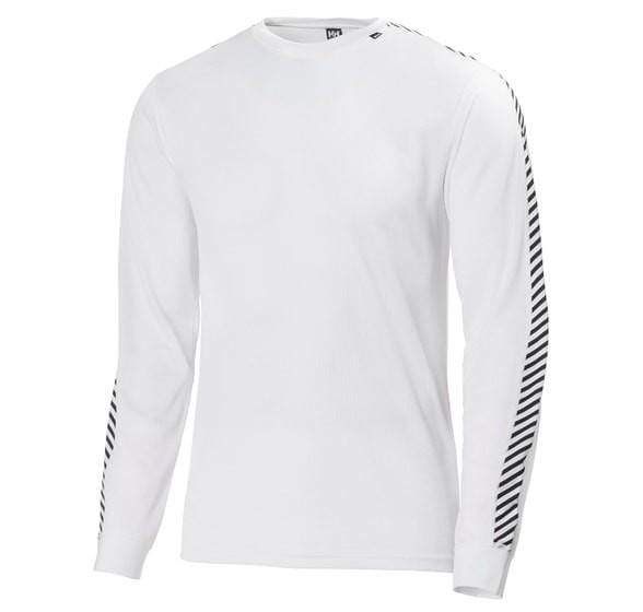 Helly Hansen T-shirts S / White Helly Hansen - Men's Lifa Stripe Crew