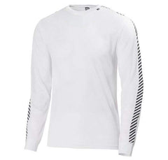 Helly Hansen T-shirts S / White Helly Hansen - Men's Lifa Stripe Crew