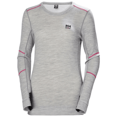 Helly Hansen Workwear Layering XS / Grey Melange Helly Hansen Workwear - Women's Lifa Merino Crewneck