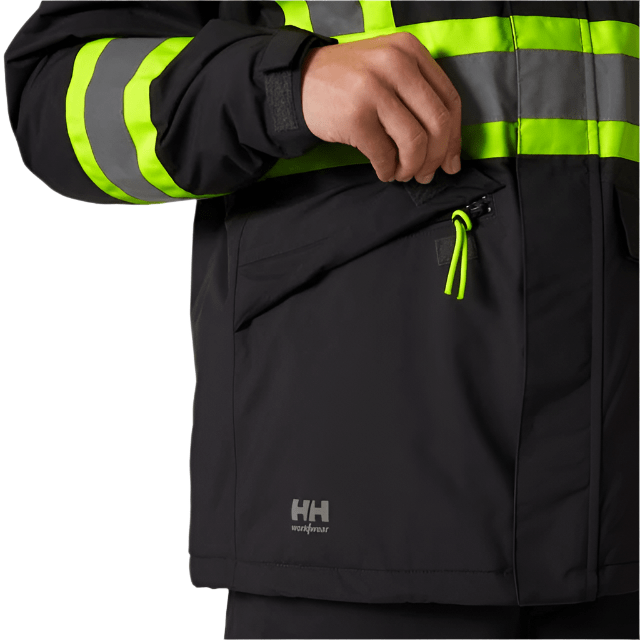 Helly Hansen Workwear Outerwear Helly Hansen Workwear - Men's Alta Hi Vis Insulated Winter Jacket CSA