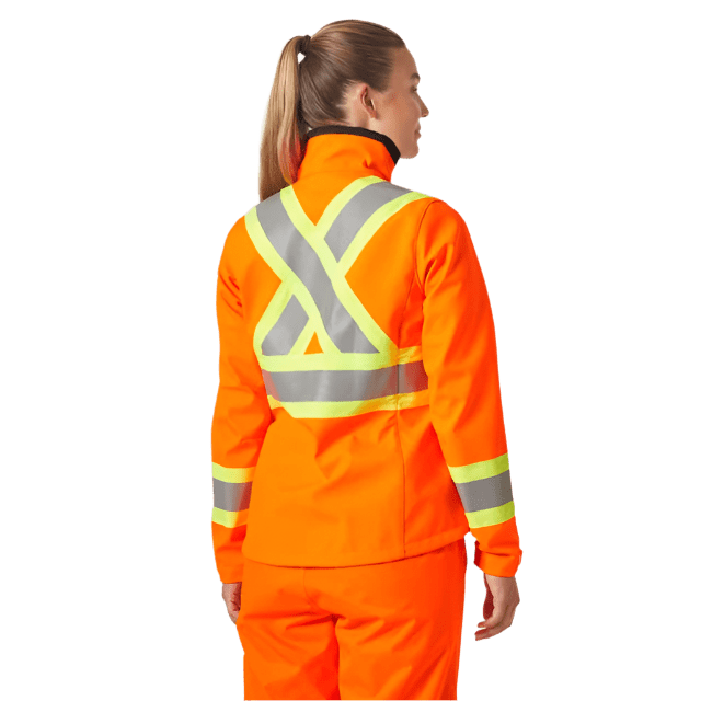 Helly Hansen Workwear Outerwear Helly Hansen Workwear - Women's Alta Hi Vis Softshell Jacket CSA