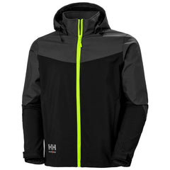 Helly Hansen Workwear Outerwear S / Black/Ebony Helly Hansen Workwear - Men's Oxford Hooded Softshell Jacket