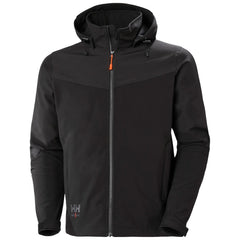 Helly Hansen Workwear Outerwear S / Black Helly Hansen Workwear - Men's Oxford Hooded Softshell Jacket