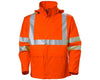 Helly Hansen Workwear - Men's Alta Hi Vis Waterproof Rain Jacket ANSI