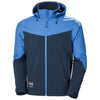 Helly Hansen Workwear Outerwear S / Navy/Stone Blue Helly Hansen Workwear - Men's Oxford Hooded Softshell Jacket