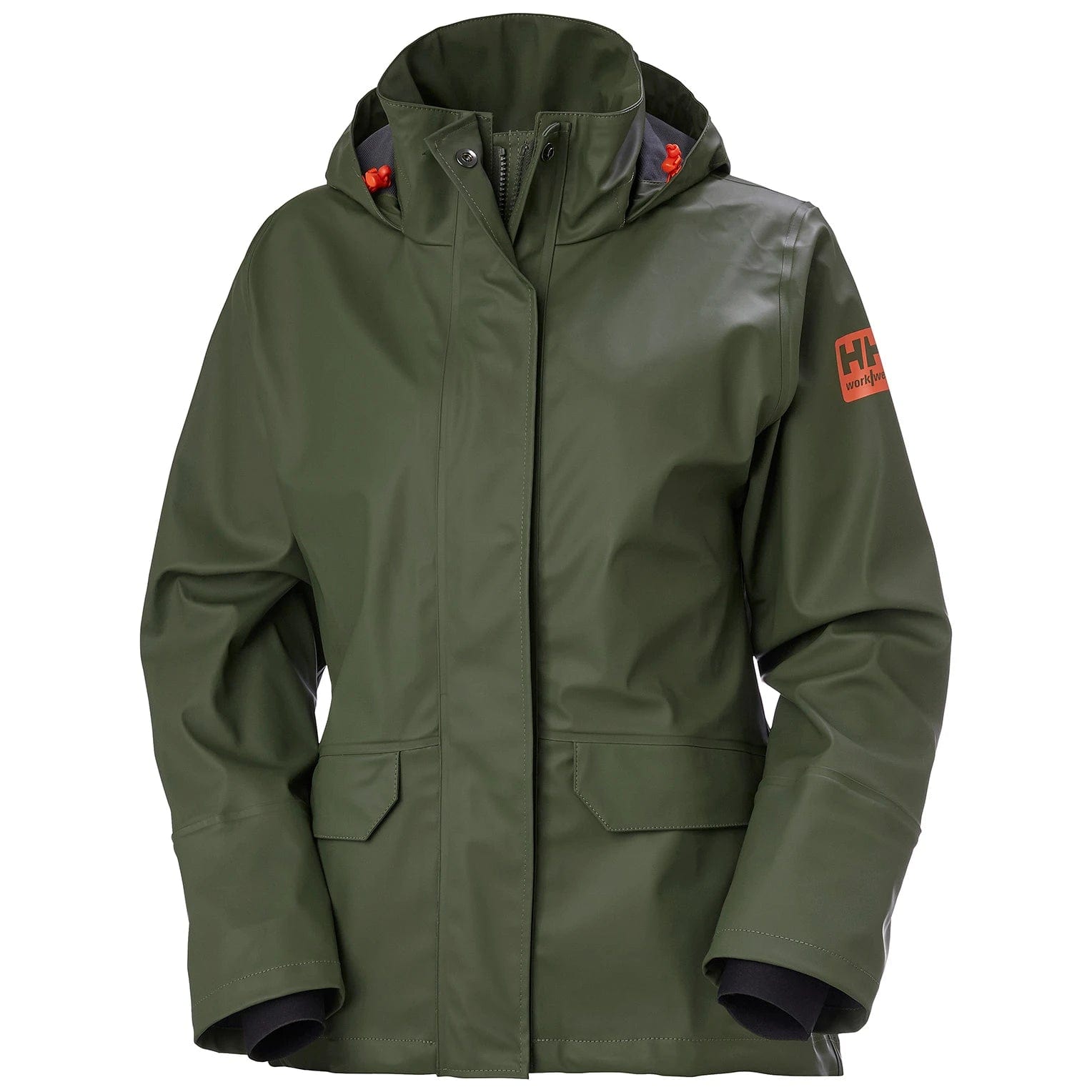 Helly Hansen Workwear Outerwear XS / Army Green Helly Hansen Workwear - Women's Luna Rain Jacket