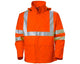 Helly Hansen Workwear Outerwear XS / HV Orange Helly Hansen Workwear - Men's Alta Hi Vis Waterproof Rain Jacket ANSI