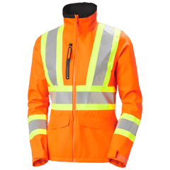 Helly Hansen Workwear Outerwear XS / Orange Helly Hansen Workwear - Women's Alta Hi Vis Softshell Jacket CSA