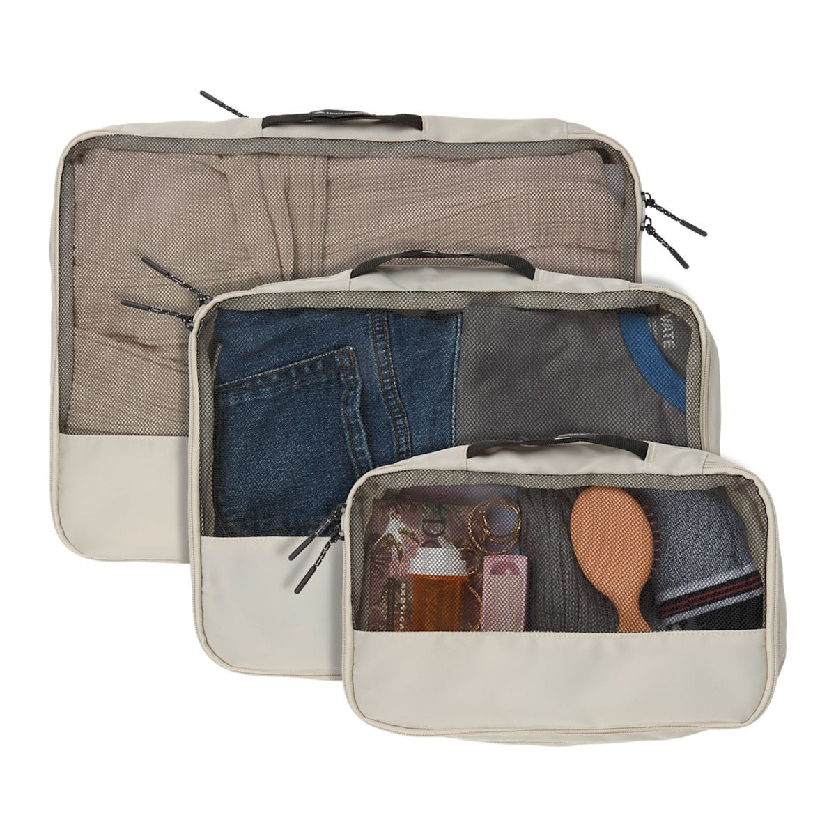 High Sierra Bags One Size / Limestone Grey High Sierra - Courier Compression Packing Cube Set