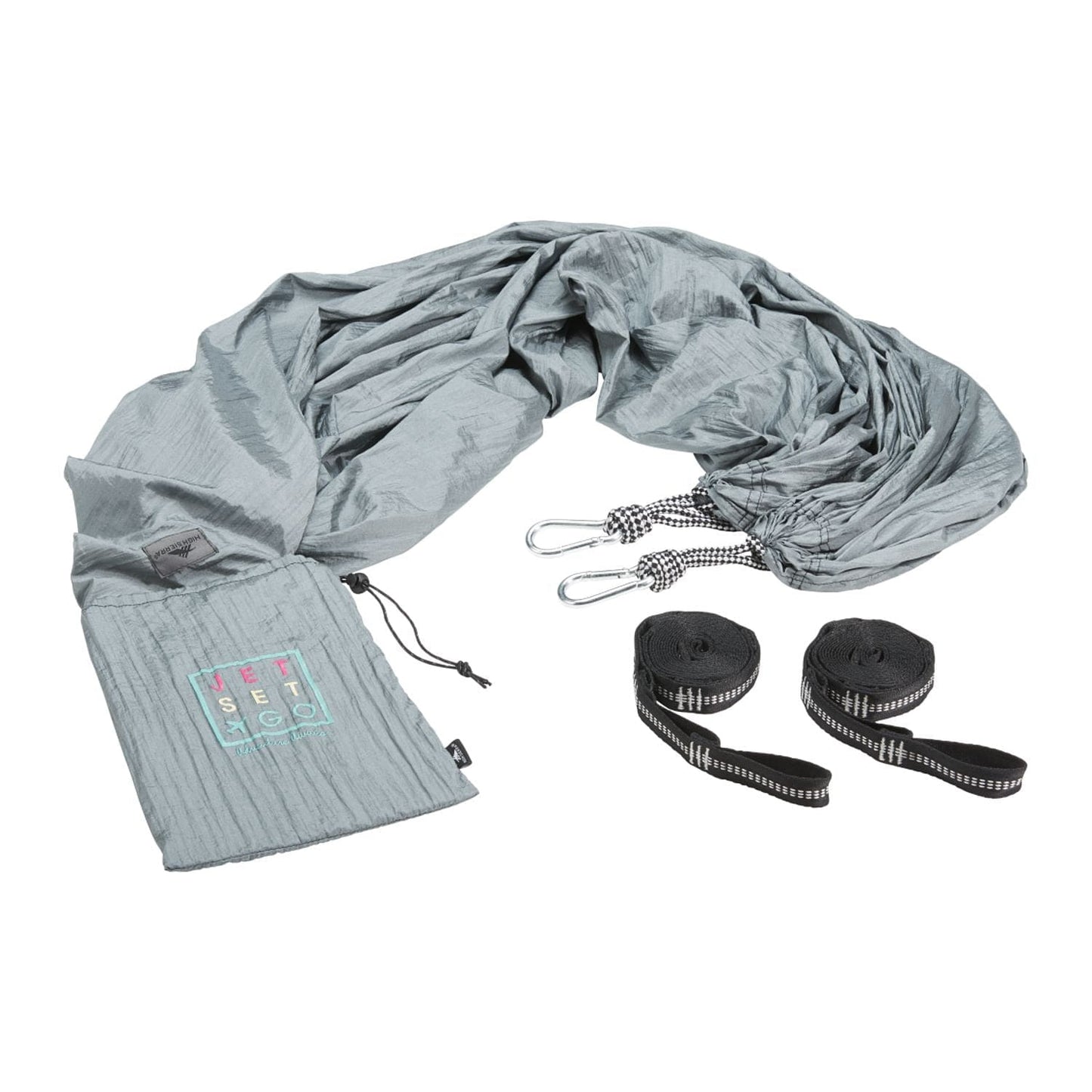 High Sierra Outdoor & Leisure One Size / Grey High Sierra - Packable Hammock w/ Straps