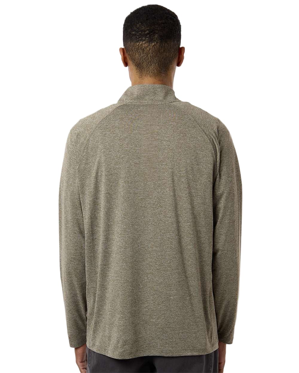 HUK Layering HUK - Men's Airweight Heather Quarter-Zip Pullover