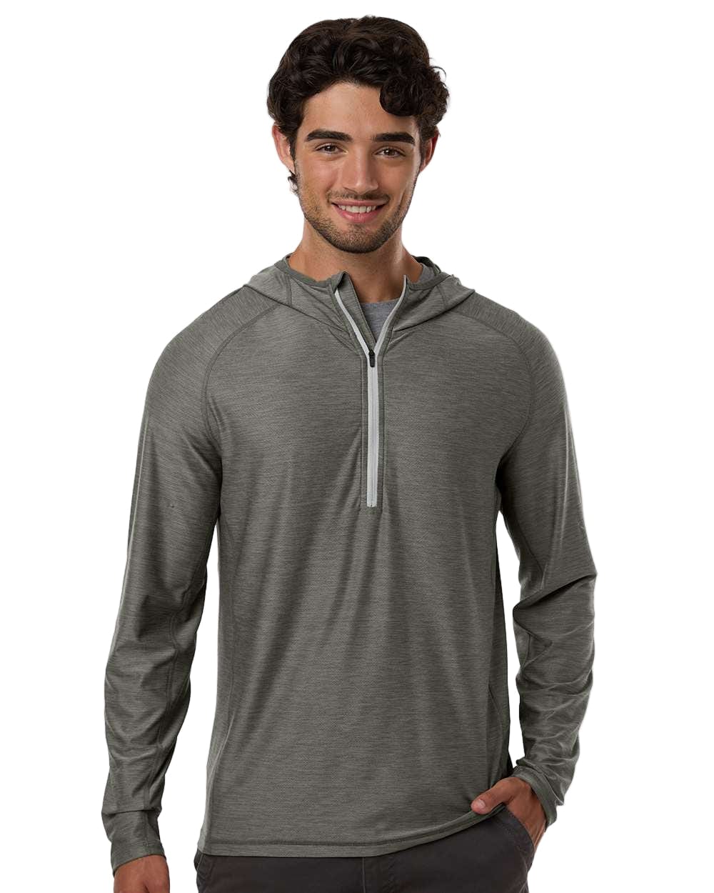 HUK Layering HUK - Men's Atoll Half-Zip Hooded Pullover