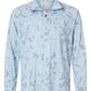 HUK Layering Sky / S HUK - Men's Airweight KC Printed Quarter-Zip Pullover