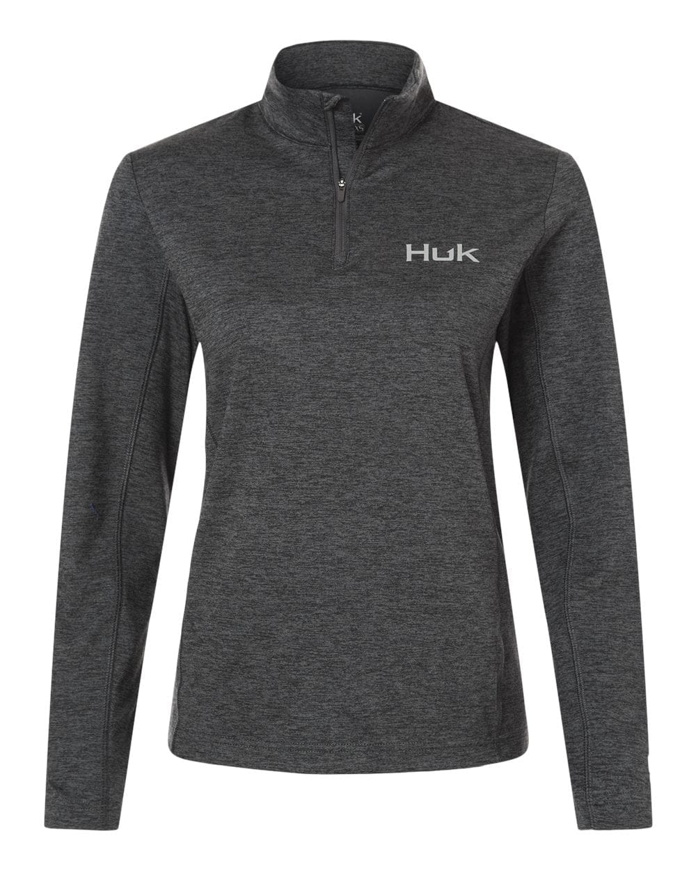 HUK Layering XS / Volcanic Ash HUK - Women's Coldfront+ Quarter-Zip Pullover