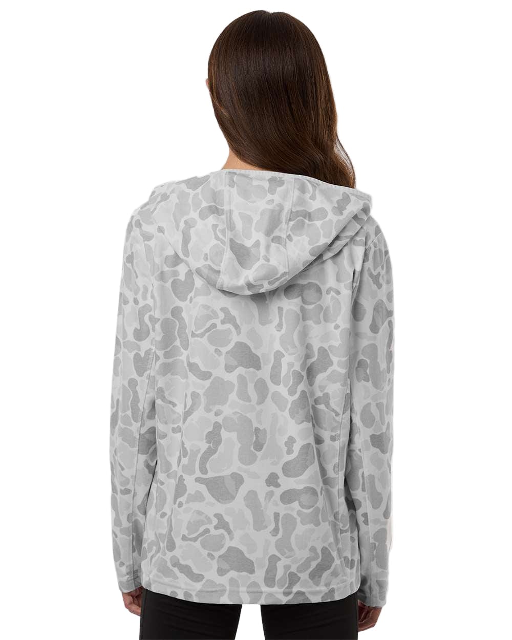 HUK Sweatshirts HUK - Women's Coldfront+ KC Print Hooded Sweatshirt
