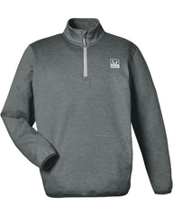 HUK Sweatshirts S / Volcanic Ash Heather HUK - Men's Cold Front Quarter-Zip