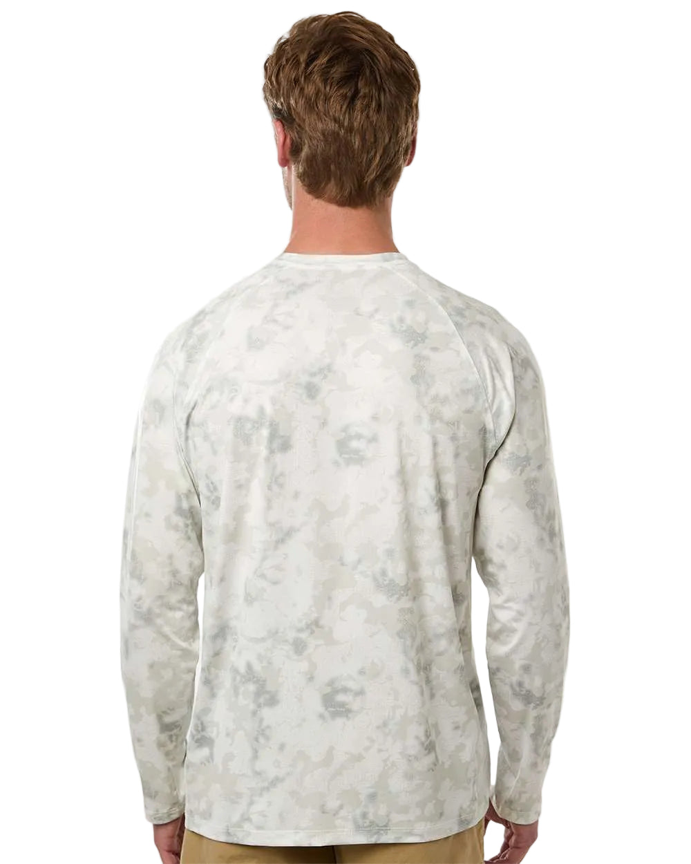 HUK T-Shirts HUK - Men's Airweight KS Printed Crewneck Pullover