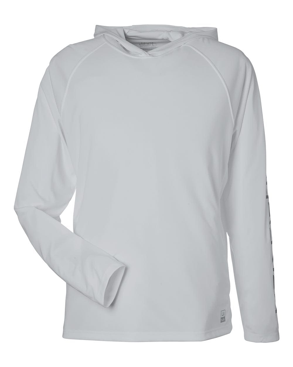 HUK T-Shirts S / Harbor Mist HUK - Men's Pursuit Long-Sleeve Hooded T-Shirt